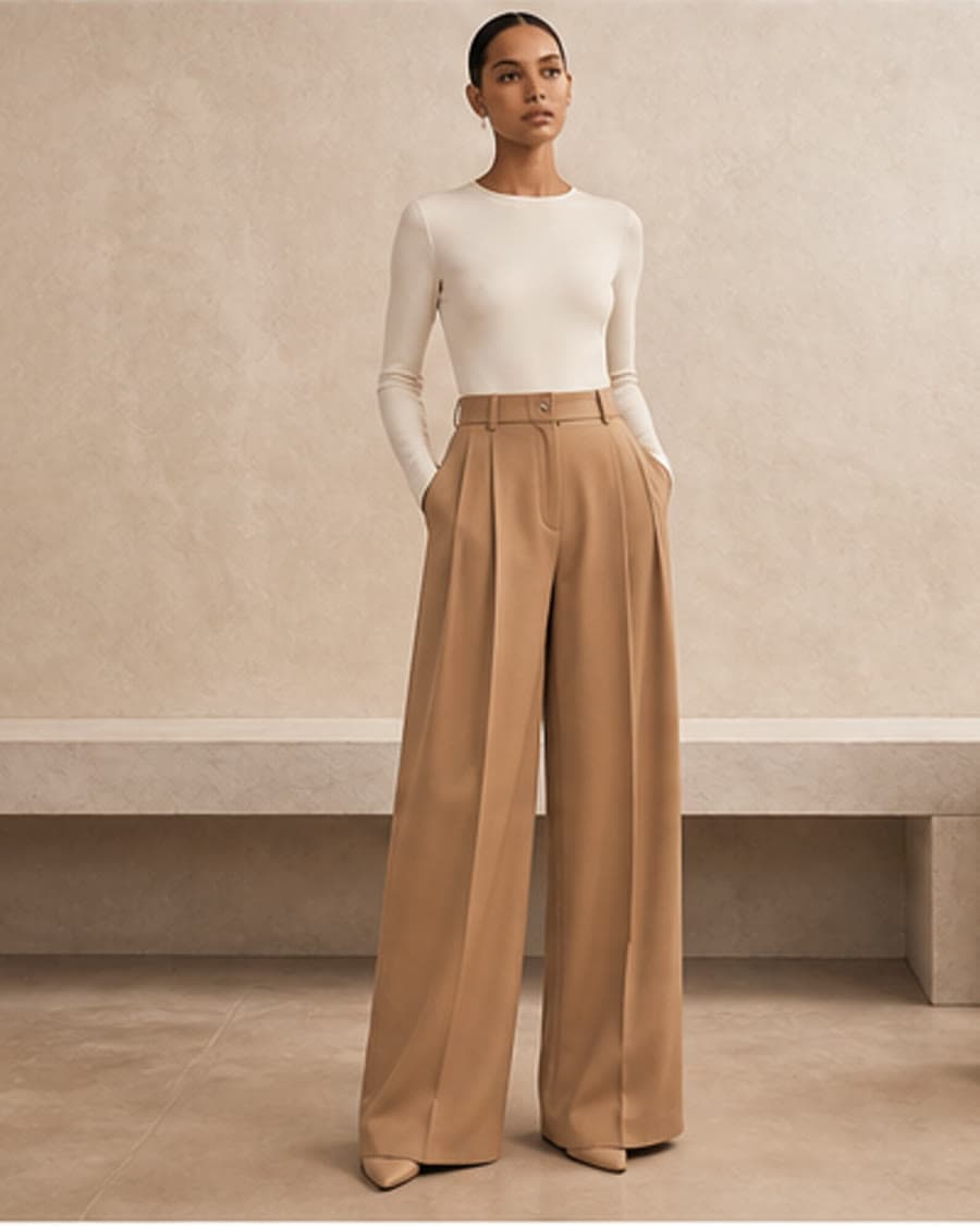Line Wide Trouser
